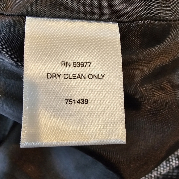 Liz Claiborne Wool Blend Zip Up Pocketed Jacket * TINY FLAW - Picture 8 of 10